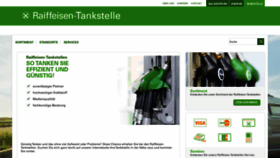 What Raiffeisentankstelle.de website looked like in 2020 (4 years ago)