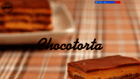 What Recetachocotorta.com website looked like in 2020 (4 years ago)