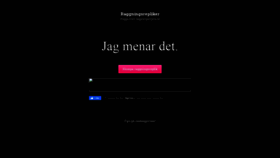 What Raggningsreplik.se website looked like in 2020 (4 years ago)