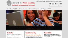 What Rbteach.com website looked like in 2020 (4 years ago)
