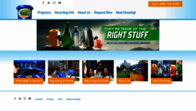 What Recycleeverywhere.ca website looked like in 2020 (4 years ago)