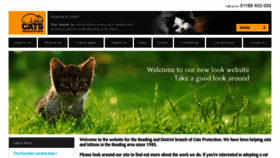 What Readinganddistrictcats.org website looked like in 2020 (4 years ago)