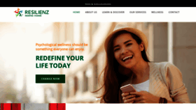 What Resilienz.com.sg website looked like in 2020 (4 years ago)