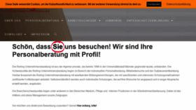 What Reiling-unternehmensberatung.de website looked like in 2020 (4 years ago)