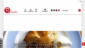 What Recipes-plus.com website looked like in 2020 (4 years ago)