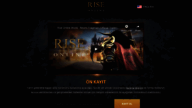 What Riseonlineworld.com website looked like in 2020 (4 years ago)