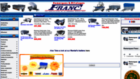 What Remorques-franc.com website looked like in 2020 (4 years ago)