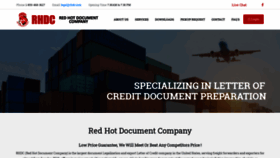 What Rhdc.com website looked like in 2020 (4 years ago)