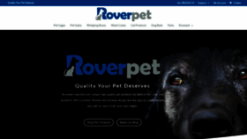 What Roverpet.com website looked like in 2020 (4 years ago)