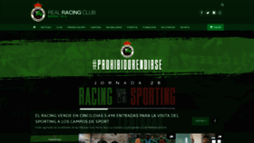 What Realracingclub.es website looked like in 2020 (4 years ago)