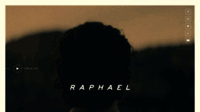 What Raphael.fm website looked like in 2020 (4 years ago)