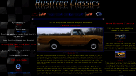What Rustfreeclassics.com website looked like in 2020 (4 years ago)