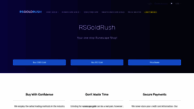 What Rsgoldrush.com website looked like in 2020 (4 years ago)