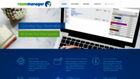 What Roommanager.com.au website looked like in 2020 (5 years ago)