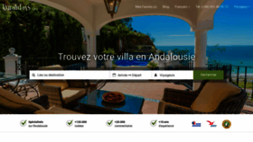 What Ruralidays.fr website looked like in 2020 (4 years ago)