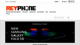 What Reyphone.com website looked like in 2020 (4 years ago)