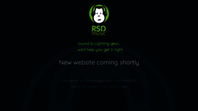 What Rsdmusic.com website looked like in 2020 (4 years ago)