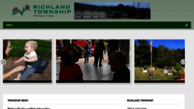 What Richlandtwp.net website looked like in 2020 (4 years ago)