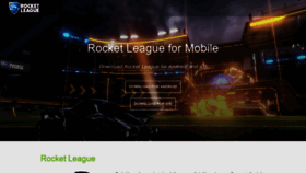 What Rocketleague.mobi website looked like in 2020 (4 years ago)