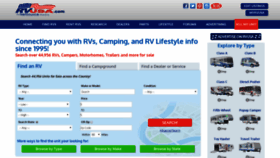 What Rvusa.com website looked like in 2020 (4 years ago)