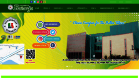 What Raharja.ac.id website looked like in 2020 (4 years ago)