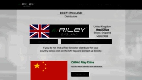 What Rileysnooker.co.uk website looked like in 2020 (4 years ago)