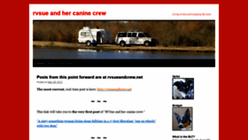 What Rvsueandcrew.com website looked like in 2020 (4 years ago)