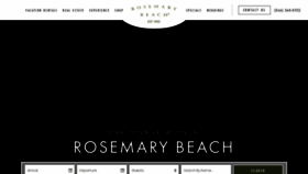What Rosemarybeach.com website looked like in 2020 (4 years ago)