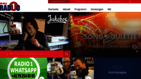 What Radio1.ch website looked like in 2020 (4 years ago)