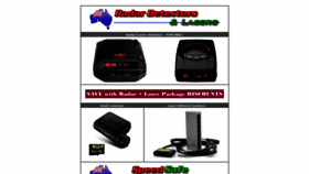 What Radarlaser.com.au website looked like in 2020 (4 years ago)