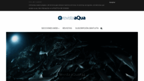What Revistaaqua.com website looked like in 2020 (4 years ago)