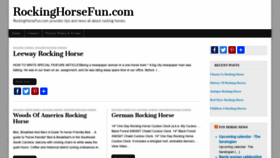 What Rockinghorsefun.com website looked like in 2020 (4 years ago)