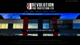 What Revolutionfire.com website looked like in 2020 (4 years ago)