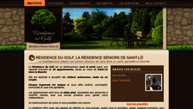 What Residence-seniors-manche.com website looked like in 2020 (4 years ago)