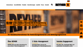 What Reyher.de website looked like in 2020 (4 years ago)