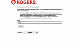 What Rogers.careerid.com website looked like in 2020 (4 years ago)