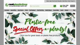 What Realplasticfree.com website looked like in 2020 (4 years ago)