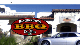 What Ranchonipomobbq.com website looked like in 2020 (4 years ago)