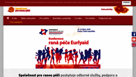 What Ranapece.cz website looked like in 2020 (4 years ago)