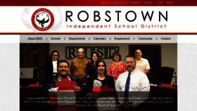 What Robstownisd.org website looked like in 2020 (4 years ago)