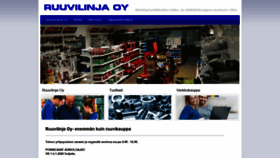 What Ruuvilinja.fi website looked like in 2020 (4 years ago)