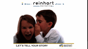 What Reinhartmarketing.com website looked like in 2020 (4 years ago)
