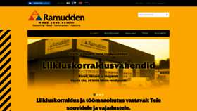 What Ramudden.ee website looked like in 2020 (4 years ago)