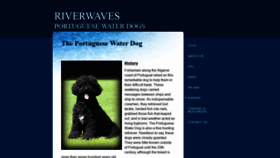 What Riverwavesporties.com website looked like in 2020 (4 years ago)