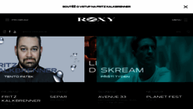 What Roxy.cz website looked like in 2020 (6 years ago)