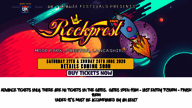 What Rockprest.com website looked like in 2020 (5 years ago)