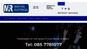 What Raelelectrical.ie website looked like in 2020 (4 years ago)