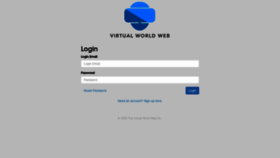 What Root.virtualworldweb.com website looked like in 2020 (4 years ago)