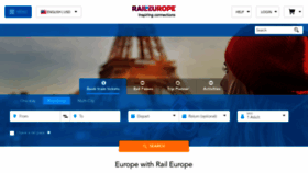 What Raileurope.com website looked like in 2020 (4 years ago)