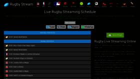 What Rugbystreams.me website looked like in 2020 (4 years ago)